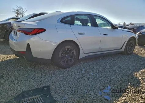 2024 BMW I4 Edrive 35 z USA, uszkodzony, nr VIN WBY43AW09RFT05494